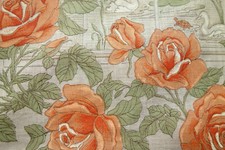 Fisba Christian Fischbacher Edles Tuch Stecktuch Trachten hauchzart Rosen 30x30