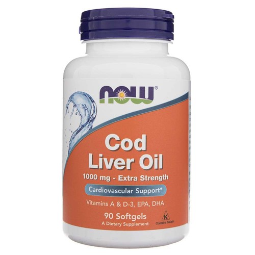 Now foods lebertran cod liver - now,