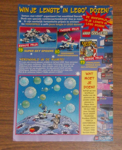 Seltene werbung lego space - werbung,