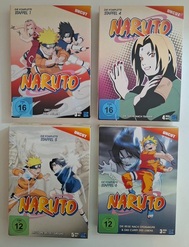 Naruto serie dvd staffeln - dvd, (staffeln
