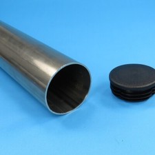 Bodenhülse Edelstahl Rohr Ø