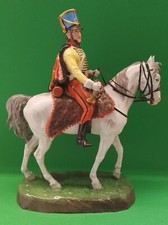 Porzellan figur Husar mit