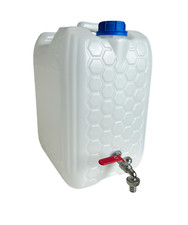 Wasserbehälter mit hahn - 1/2",