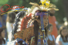 Postkarten - Postkarte - Kanada - Ontario - Indianer-Junge - unversandt -