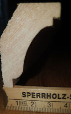 AMCO große Zier- Profil- Kranz- Schmuckleiste, Kiefer Möbelleiste 33x46mm 100cm