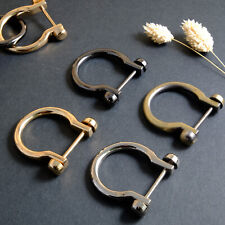 D-Ring mit Schraube Metall