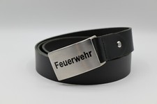 Gürtel Feuerwehr graviert