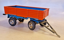 Gama kippbarer Anhänger für Traktor Blechspielzeug 50-60er Jahre Top!!