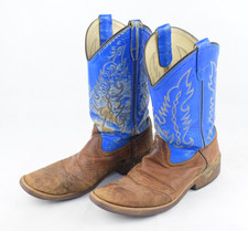 Old West Vintage Damen Cowboy Stiefel EU 39 Western Stiefel Leder 1729Y 25052011