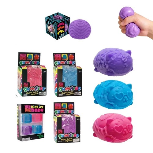 Needoh fuzz ball cat - ball,
