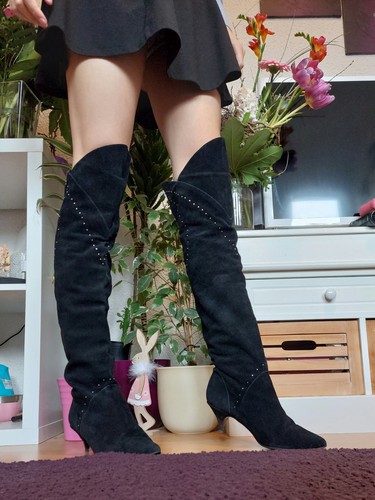 Vintage overknee stiefel - vintage,
