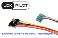 New ESU 59820 LokPilot 5 DCC