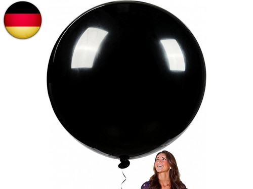 Xxl luftballons schwarz - luftballons,