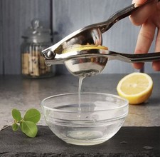 Edelstahl Saftpresse Manuelle Zitruspresse Handpresse Orangen Entsafter