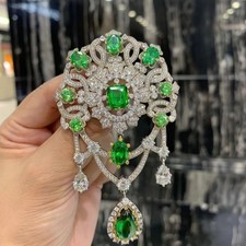 Viktorianischer Smaragd mit