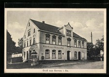 Gornau i. Sa., Gasthaus Ratskeller, Ansichtskarte 