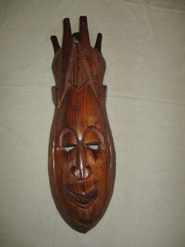 Große afrikanische holzmaske - afrikanische,