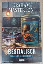 FESTA Graham Masterton  Bestialisch ~ limitierte Auflage signiert  Top Zustand