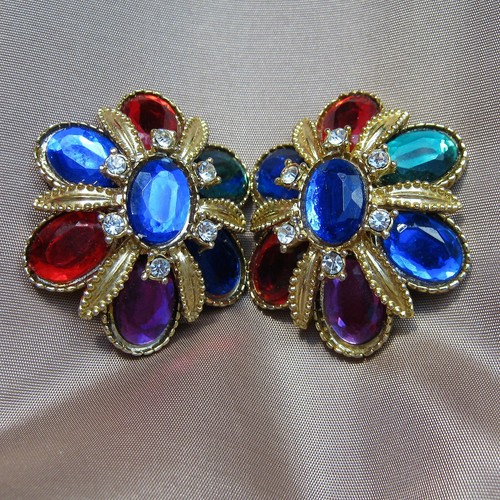 Ohrringe clips vintage - ohrringe,