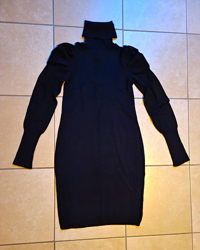 Amisu damen strickkleid - strickkleid, s