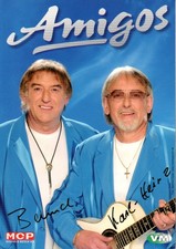 AMIGOS Autogramm Karte drucksigniert EIN TAG IM PARADIES Daniela Alfinito