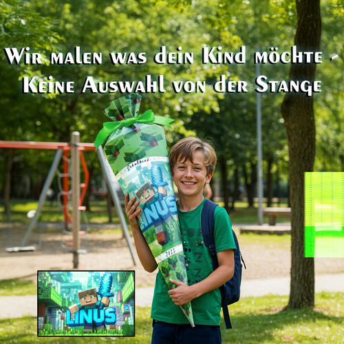 Personalisierte schultüte aus - personalisierte,