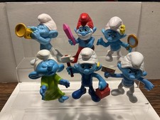 Schlümpfe Schlumpf 6 x Figur