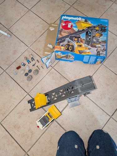 Playmobil förderanlage mit - förderanlage,