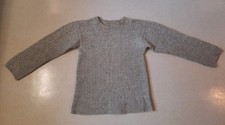 Handgestrickter Wollpullover
