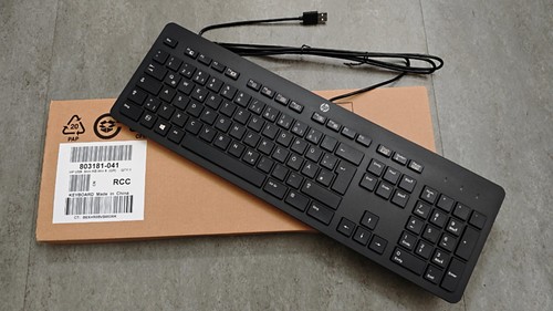 Slim usb keyboard - hp,