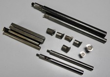 10x KOMET Schneidkopf, Ausdrehstahl, Gewindedrehstahl schraubbar + Stangen