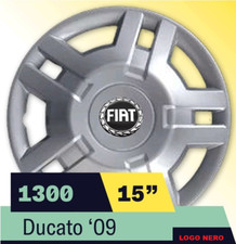 4 RADKAPPEN RADZIERBLENDEN 15 Zoll FUR FIAT DUCATO 2009  1300LN