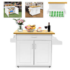 115cm Mobile Küchenwagen Servierwagen Küchentrolley Rollwagen Beistellwagen ️NEU