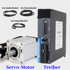 750W AC Servomotor 3000rpm 2.39Nm 17-Bit Servo Motor für CNC Milling