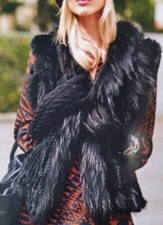 Echtpelzweste Jacke Weste