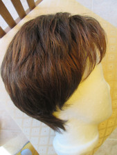 *BELLE MADAME* Light line by Dening  Perücke braun rot kurz Zubehör neu