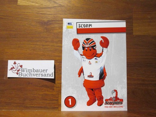 Autogrammkarte scorpi hannover - scorpi,