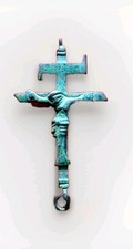 Wikinger Kreuz Aus Bronze sehr