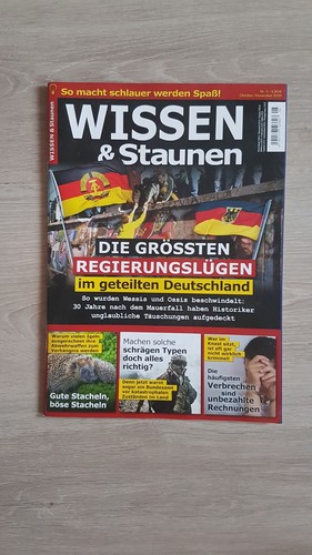 Zeitschrift wissen staunen - zeitschrift,