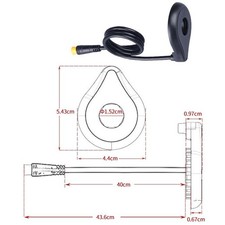ebike Gasgriff Dual Hall PAS