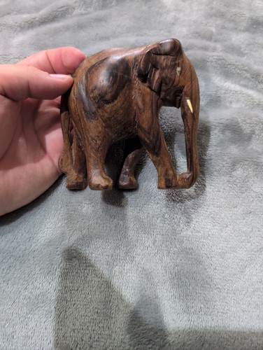 Vintage holz elefant 10cm - vintage, holz-elefant