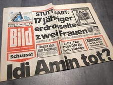 BILDzeitung 21.06.1977 Juni