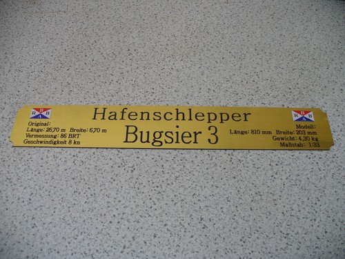 Namensschild für