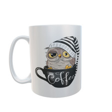 Tasse Eule Mug Cup Kaffeetasse