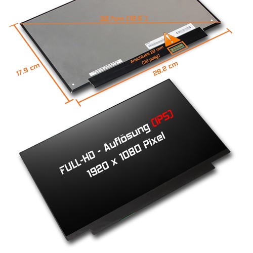 Led display matt passend - 12,5",