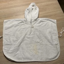 Badeponcho Baby/ Kleinkind weiß 60cm x 50cm von Morgenstern