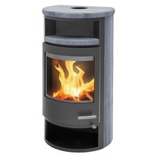 H&M Kaminofen Solido grau