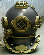 US Navy Marke V Tiefsee Marine Divers Antik Scuba Sea Divers Tauchen Helm