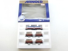 Arnold N 0299 Güterzug-Set, DB, Licht, NEU in OVP, geprüft #55987