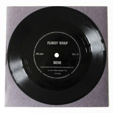 DEVO - Flimsy Wrap - 7" Schallfolie / Flexi-Single - 1979 Virgin VDJ27